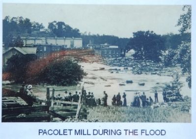 The Pacolet River Flood of 1903 Marker image. Click for full size.
