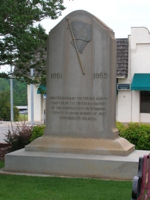Confederate Soldiers Memorial Marker image. Click for full size.