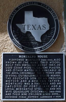 Montalvo House Marker image. Click for full size.