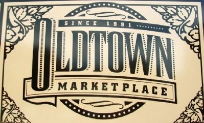 Oldtown Marketplace Logo on Marker image. Click for full size.
