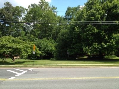 looking south across Little Falls Road. Click for full size. looking south across Little Falls Road image. Click for full size.