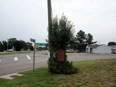 Mechanicsvile Tnpke & Adams Farm Rd. Click for full size. Mechanicsvile Tnpke & Adams Farm Rd image. Click for full size.