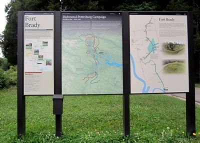Fort Brady Marker image. Click for full size.
