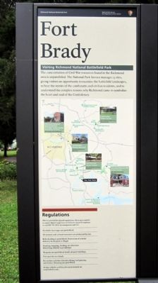 Fort Brady (left panel) image. Click for full size.