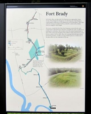 Fort Brady (right panel) image. Click for full size.