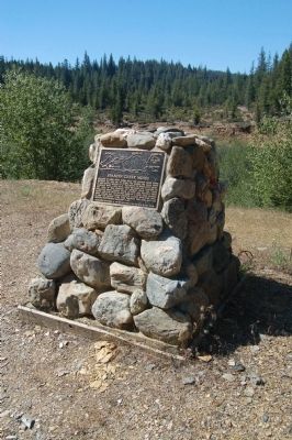 Spanish Creek Mines Marker image. Click for full size.