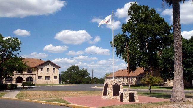 U.S. Army Unit Memorial, Fort Clark, Texas image. Click for full size.