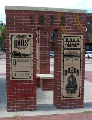 Riding the Rails Marker. Click for full size. Riding the Rails Marker image. Click for full size.