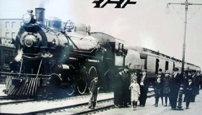 Photo on Riding the Rails Marker. Click for full size. Photo on Riding the Rails Marker image. Click for full size.