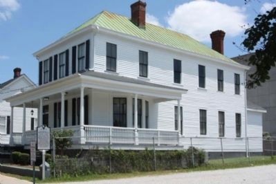 Nathaniel J. Frederick House and Marker image. Click for full size.