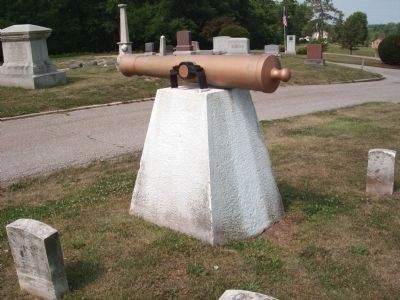 South / West Cannon - 1846 image. Click for full size.