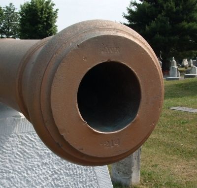 Muzzle of South / West Cannon image. Click for full size.