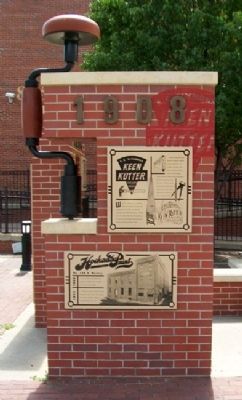 Simmons Hardware Co. / Hockaday Paint Co. Marker. Click for full size. Simmons Hardware Co. / Hockaday Paint Co. Marker image. Click for full size.