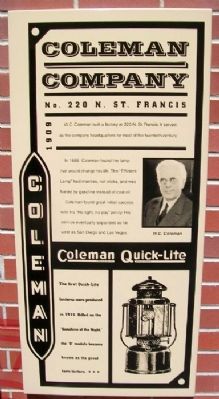 Coleman Company Marker image. Click for full size.