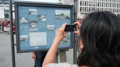 Pariser Platz Marker. Click for full size. Pariser Platz Marker image. Click for full size.