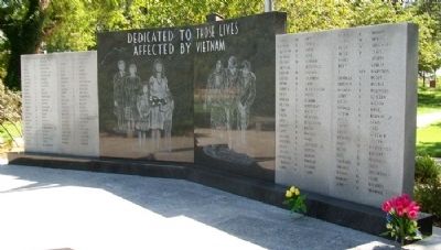 Vietnam War and Homefront Memorial. Click for full size. Vietnam War and Homefront Memorial image. Click for full size.