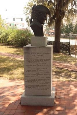 Dr. Noble Wimberly Jones Marker, north side image. Click for full size.