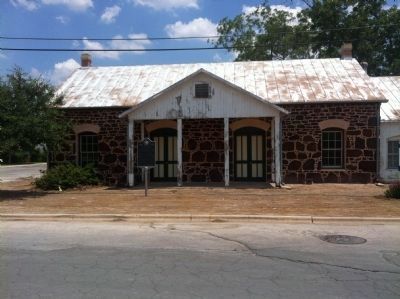 Old Rock Schoolhouse Marker. Click for full size. Old Rock Schoolhouse Marker image. Click for full size.