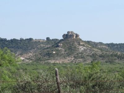 Teacup Mountain, closeup. Click for full size. Teacup Mountain, closeup image. Click for full size.