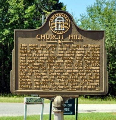 Church Hill Marker image. Click for full size.
