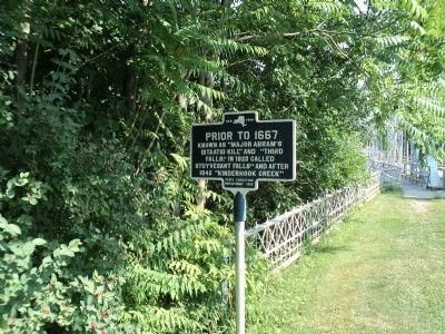 Marker in Stuyvesant image. Click for full size.