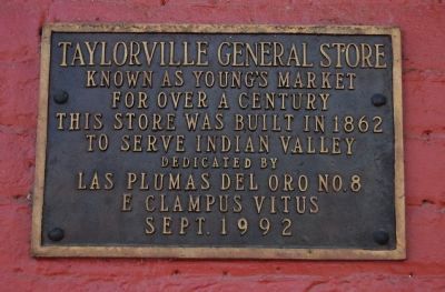Taylorville General Store Marker image. Click for full size.
