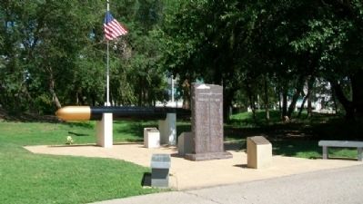 U.S. Submariner Memorials at Veterans Memorial Park of Wichita image. Click for full size.
