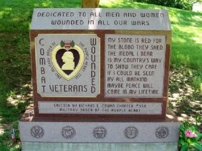 Purple Heart Memorial image. Click for more information.