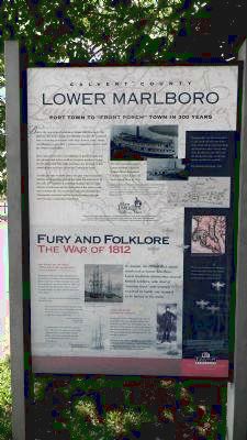 Lower Marlboro Marker. Click for full size. Lower Marlboro Marker image. Click for full size.
