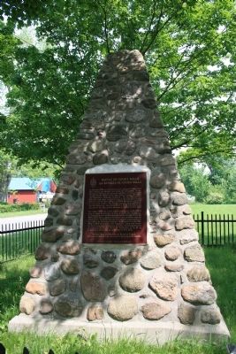 Battle of Cook's Mill Marker image. Click for full size.