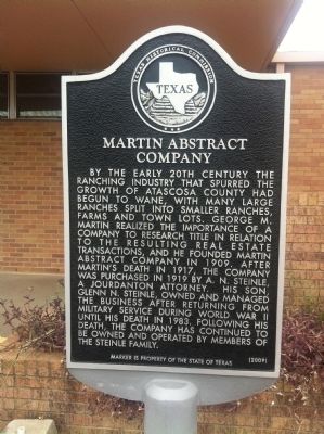 Martin Abstract Company Marker image. Click for full size.