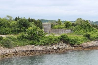 Smaller Eastern Portion of Fort Wetherill image. Click for full size.