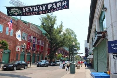 New Fenway Park Marker image. Click for full size.