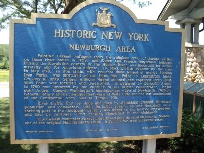 Newburgh Area Marker image. Click for full size.