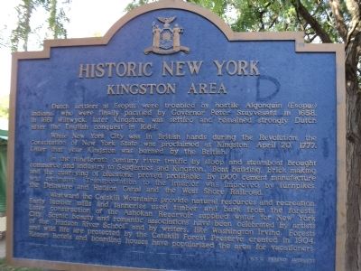 Kingston Area Marker image. Click for full size.