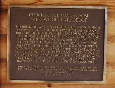 Chuck’s Railroad Room Marker image. Click for full size.