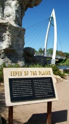 Keeper of the Plains Marker image. Click for full size.