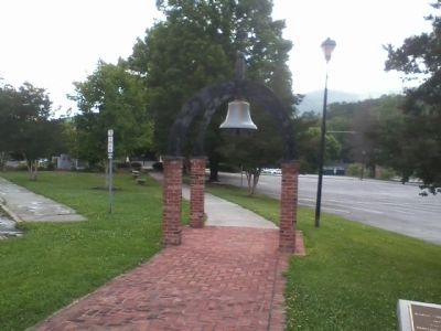 Rabun County Courthouse Bell. Click for full size. Rabun County Courthouse Bell image. Click for full size.
