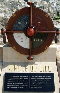 Circle of Life and Marker. Click for full size. Circle of Life and Marker image. Click for full size.