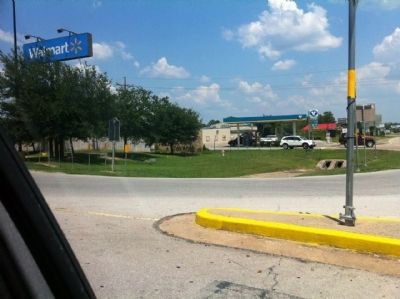 Front of Marker - Showing placement in lot image. Click for full size.