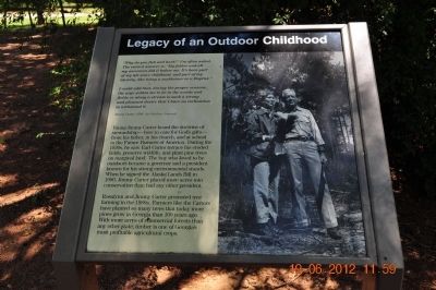 Legacy of an Outdoor Childhood Marker image. Click for full size.