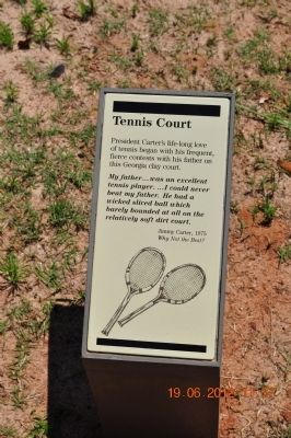 Tennis Court Marker image. Click for full size.