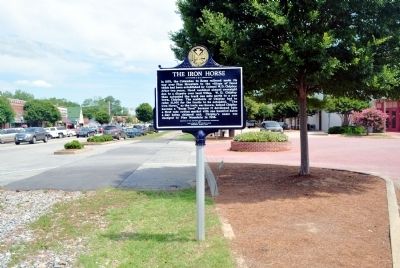 The Iron Horse Marker image. Click for full size.