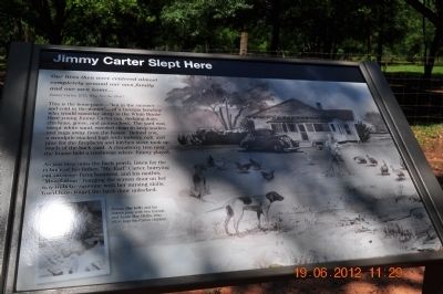Jimmy Carter Slept Here Marker. Click for full size. Jimmy Carter Slept Here Marker image. Click for full size.