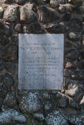 Wm. Pierce Bennett Kinard Marker. Click for full size. Wm. Pierce Bennett Kinard Marker image. Click for full size.