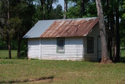 Tin-roofed Cabin at South End of Camp. Click for full size. Tin-roofed Cabin at South End of Camp image. Click for full size.