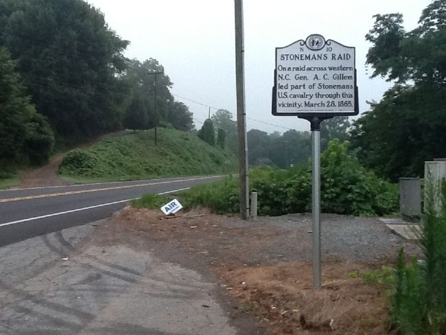 Stoneman's Raid Marker image. Click for full size.