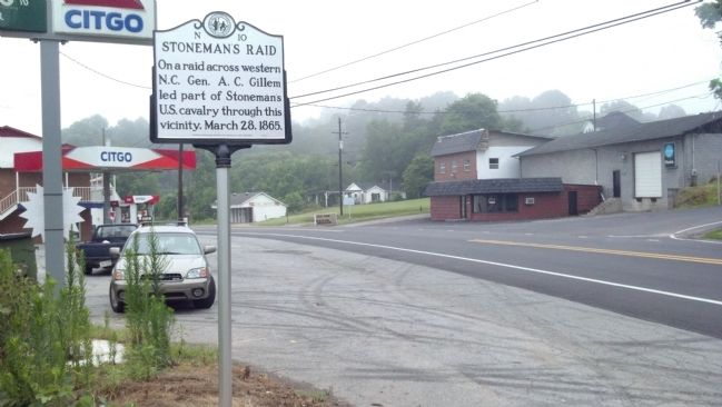 Stoneman's Raid Marker image. Click for full size.