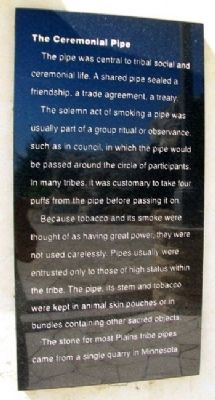 Ceremonial Pipes Marker image. Click for full size.