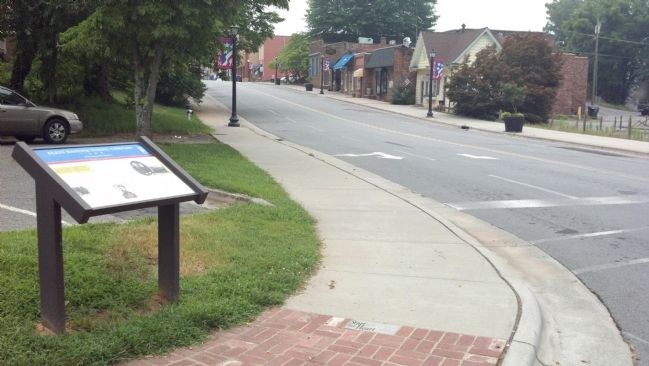 Elkin Manufacturing Company Marker. Click for full size. Elkin Manufacturing Company Marker image. Click for full size.